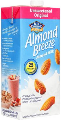 Blue Diamond Almond Breeze Unsweetened Almond Milk[Get 6 at Price of 5]