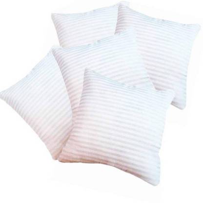HHH FAB Polyester Fibre Stripe Back Cushion Pack of 5