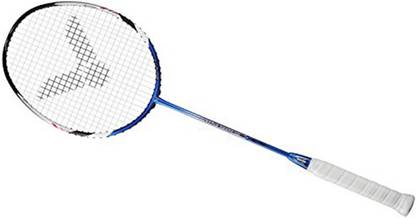 VICTOR Brave Sword 12 Speed Series (3U) White, Blue Unstrung Badminton Racquet