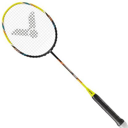 VICTOR Jet Speed S JS-03H Speed Series (4U) Black, Yellow Strung Badminton Racquet