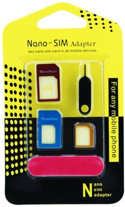 Aayatouch Nano Sim Adapter Tool Kit For All Mobile Sim Adapter