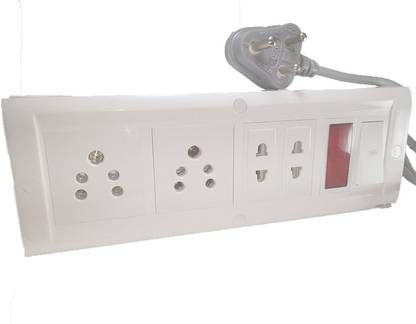 Indian Extension Board with LED Indicator 4  Socket Extension Boards