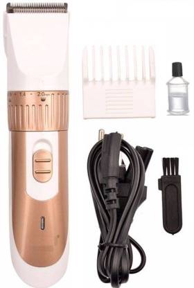 Trifles Adjustable Length Trimmer For Body Grommer Beard & Moustache Hair Clipper Saloon Choice Machine Sharp Balde Trimmer 45 min  Runtime 4 Length Settings