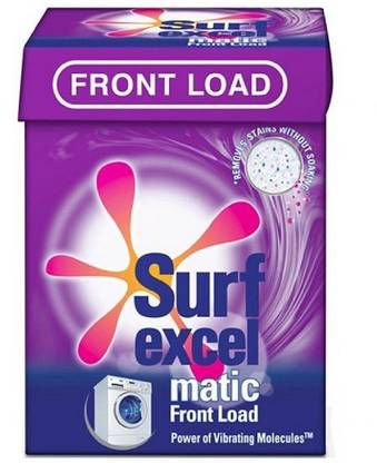 Surf excel Matic Front Load 1KG (pack of 8) Detergent Powder