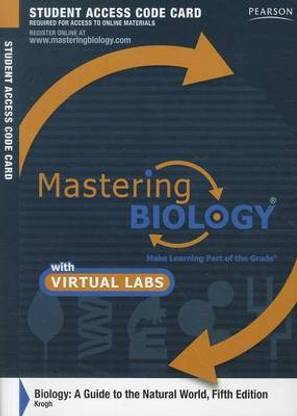 Masteringbiology(r) with Mastering Biology(r) Virtual Lab Full Suite Student Access Code Card for Biology: A Guide to the Natural World