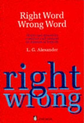Right Word Wrong Word Paper