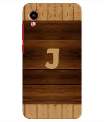 XPRINT Back Cover for Intex Aqua 4G Mini - Alphabet J