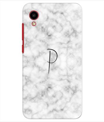 XPRINT Back Cover for Intex Aqua 4G Mini - Alphabet P