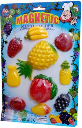 Shoppernation Fancy Multipurpose Fridge Magnet Memo Holder Magnetic Paper Holder, Fridge Magnet, Multipurpose Office Magnets Pack of 1