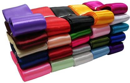 DIY Crafts A1338 Black Satin Ribbon
