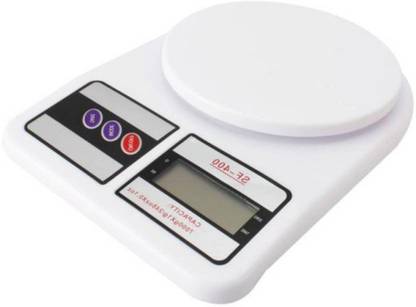 Triangle Ant Electronic Digital 10 Kg Weight Scale Lcd Kitchen Weight Scale Machine Measure for Measuring Fruits,Spice,Food,Vegetable and more (SF-400) Weighing Scale Weighing Scale