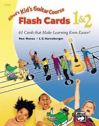 Alfred's Kid's Guitar Course Flash Cards 1 & 2