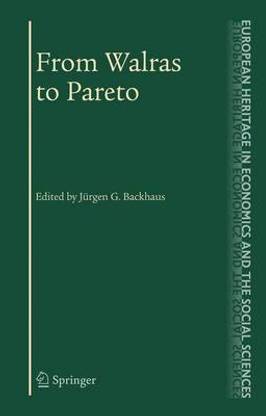 From Walras to Pareto