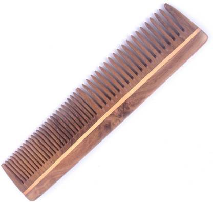 Stylazo Neem Wood Comb 100% Handmade Anti Hair-fall & Anti Dandruff Comb For Men & Women