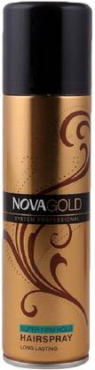 NOVA Gold professional long lasting super hold hair spray Hair Spray
