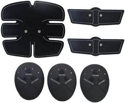 AGAM Slimming Pads Abs Maker Battery Operated Home Mobile Gym Vibrating Magnetic Slimming Belt