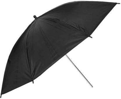 SYGA 33 Inches Black Shoot Through Convertible Umbrella Black Reflector Umbrella