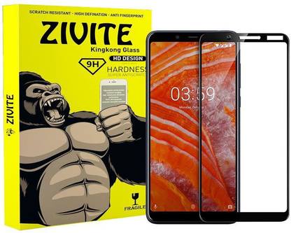 ZIVITE Edge To Edge Tempered Glass for Nokia 3.1 Plus