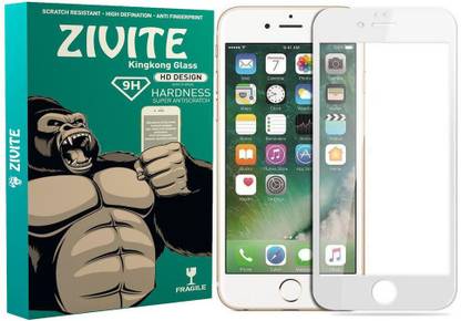 ZIVITE Edge To Edge Tempered Glass for Apple iPhone 8 Plus