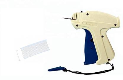 Sadar Shop Arrow 9S Tag Gun, 75mm 1000 WHITE Tag Pin Barbs,1 Needle Cloth Price Label Attacher Taging Gun