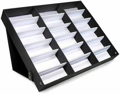zaradise Designer Sunglass Storage Organizer, Black sunglasses Vanity Box