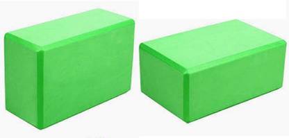 Leosportz Yoga Blocks 2 Pack,High Density EVA Foam Yoga Exercise Bricks, Eco Friendly Yoga Blocks