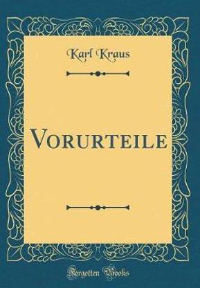 Vorurteile (Classic Reprint)