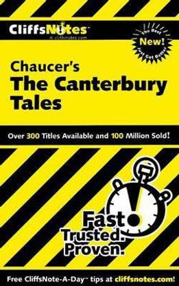 Cliffsnotes on Chaucer's the Canterbury Tales