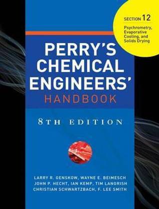 Perry's Chemical Engineer's Handbook, 8th Edition, Section 12