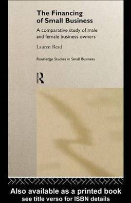 The Financing of Small Business