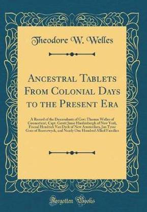 Ancestral Tablets from Colonial Days to the Present Era