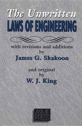 Unwritten Laws of Engineering