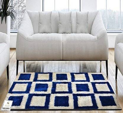 Avioni Multicolor Polyester, Blended Area Rug