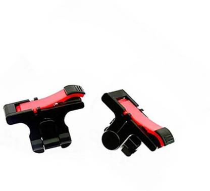 LIFEMUSIC new Portable Adjustable Mobile Phone Shooter Controller PUBG Fire Shooter Controller Button Aim Key,Gaming Accessory Kit ,Gaming Accessory Kit,shooter controller button,fire and aim button pubg, Shop PUBG red Trigger all smart phone Fire Shooter Controller Button Aim Key,Gaming Accessory Kit ,Gaming Accessory Kit,shooter controller button,fire and aim button pubg,game trigger for android,phones gaming accessory kit,pubg triggers red black, pubg triggers for android,pubg triggers,pubg mobile controller,pubg controller, Mobile Game Joystick, Cell Phone Game controller for Android and IOS Devices. PUBG Trigger all smart phone compatible Sensitive Shoot/aim Buttons L1 R1 Trigger Mobile Game Controller ||compatible with all android & IOS smart phone Gaming Accessory Kit  Gaming Accessory Kit