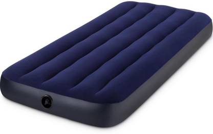 VWretails Inflatable cot size air mattress and bed for one person sleeping and resting