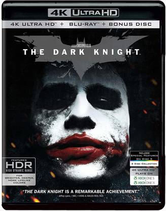 The Dark Knight (4K UHD + HD + Bonus) (3-Disc Set)