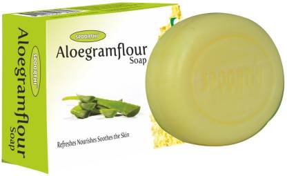 SPOORTHI ALOEGRAMFLOUR SOAP