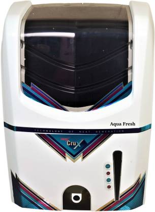 Aqua Fresh CRUX black ro+uv+uf+tds+mineral 15 L 15 L RO + UV + UF + TDS Water Purifier