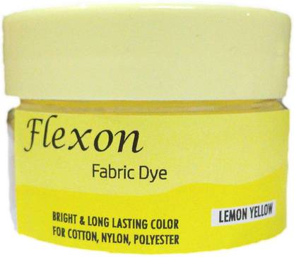 flexon Dye Powdered Fabric Dye (Lemon Yellow)