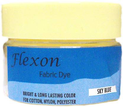 flexon Dye Powdered Fabric Dye (SKY BLUE)