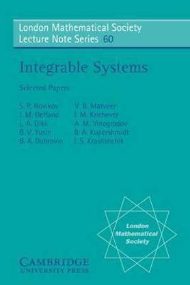 Integrable Systems
