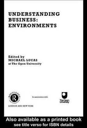 Understanding Business Environments
