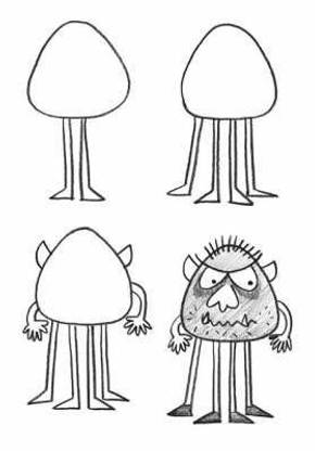How to Draw Funny Monsters