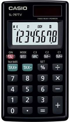 CASIO SL797TV Portable Basic  Calculator