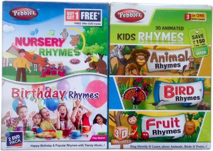 Kidoz Kingdom PEBBLES NURSERY RHYMES AND 3D ANIMATED KIDS RHYMES