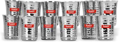 Sumeet (Pack of 12) MTGLASS12PC Glass Set Water/Juice Glass