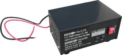 TECHGEAR 12V DC to 100Watts AC converter for 12v DC/Battery to AC Worldwide Adaptor Car Inverter
