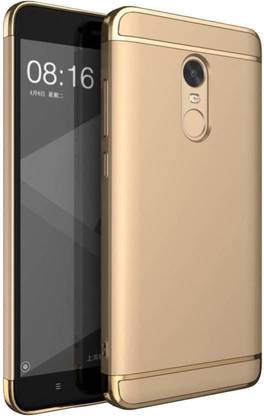 Electronicity Front & Back Case for Samsung A6 Plus, 360 Degree 3 in 1 Protective Case Cover for Samsung A6 Plus (Gold )
