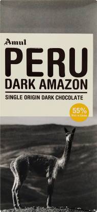 Amul Peru Amazon Single Origin Dark Chocolate Bars