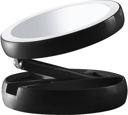 CLOMANA Original Makeup Mirror Dual Sided 8 Inch with 3x / 1x Magnification Shaving Mirror/ Bathroom Mirror & Wall Bracket With Adjustable Frame (Multicolor)